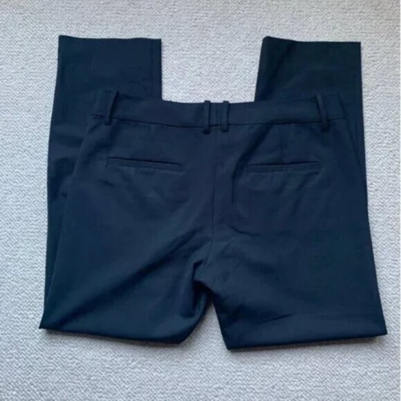 Elizabeth and James Black Wool Blend Pleated Front Dress Pants Size 6 - Picture 3 of 11